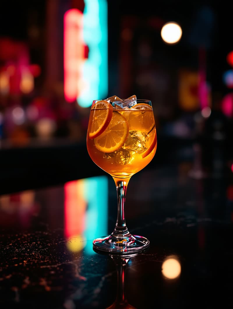 AI-generated content for a bar business