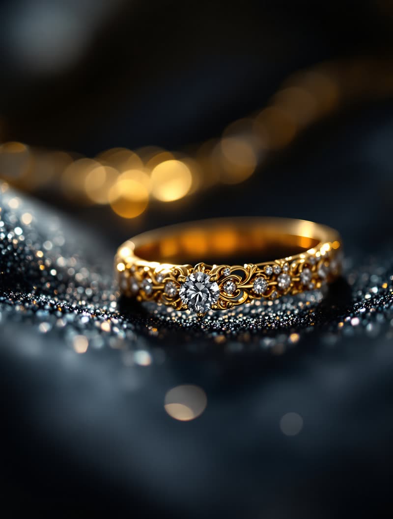 AI-generated content for a jewelry business